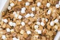 Easy Peanut Butter No-Bake S’mores Bars