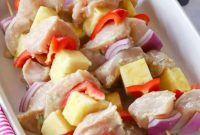 Mediterranean Lemon-Rosemary Chicken Skewers