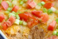 Irresistible Cheesy Bean Dip