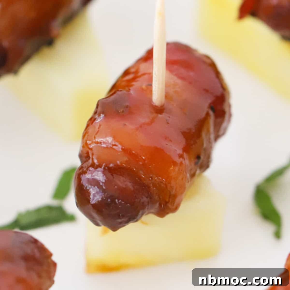 Crispy Bacon Wrapped Smokies 1 featured 11479