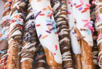 Irresistible Chocolate Caramel Pretzel Rods