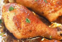 Sticky Honey Soy Chicken Drumsticks