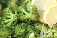 Crispy Garlic Lemon Broccoli