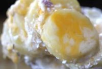 Hearty Slow Cooker Ham and Cheese Scalloped Potatoes