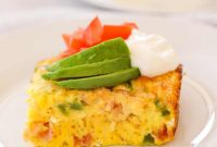 Simple Denver Omelet Breakfast Bake