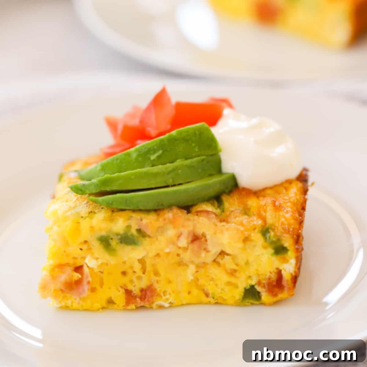 Simple Denver Omelet Breakfast Bake 1 featured 14161
