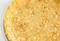 Dreamy Nilla Wafer Pie Crust