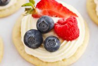 Sugar Cookie Fruit Tartlets