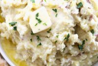 Creamy Garlic Parmesan Mash