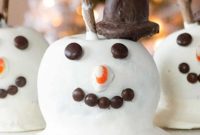 Winter Wonderland Caramel Apples