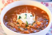 Smoky Southwest Turkey Tortilla Soup