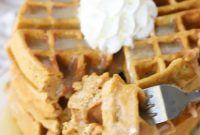 Pumpkin Spice Waffles