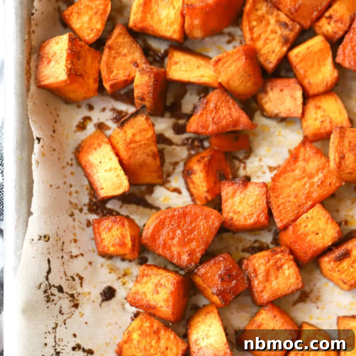 Smoky Chili Sweet Potato Cubes 1 featured 2392