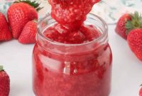 Luscious Strawberry Topping