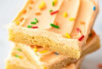 Sunshine Creamsicle Cookie Bars