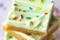 Zesty Coconut Lime Cookie Bars