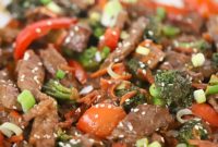 Spicy Korean Beef Stir Fry