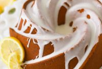 Zesty Lemon Pound Cake