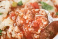 Unstuffed Bell Pepper Soup