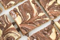 Marbled Chocolate Cookie Squares