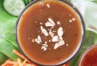 Creamy Peanut Dipping Sauce