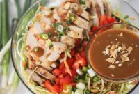 Zesty Thai Chicken Chopped Salad