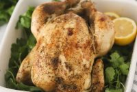 Zesty Lemon Pepper Rotisserie Chicken