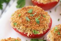 Parmesan-Crusted Roasted Tomatoes