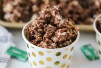 Andes Chocolate Mint Popcorn
