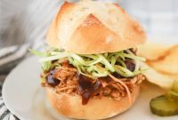 Tender Crockpot BBQ Chicken