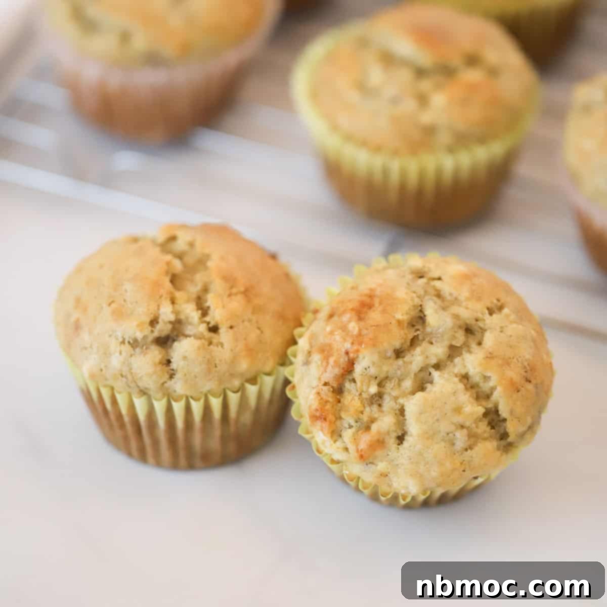 Nourishing Banana Muffins 1 featured 388