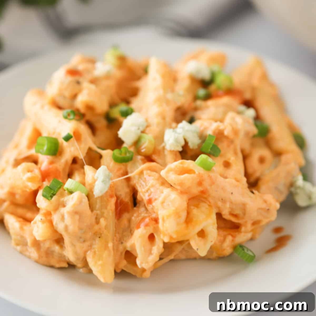 Fiery Buffalo Chicken Pasta 1 featured 40273