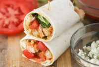 Zesty Buffalo Chicken Roll-Up
