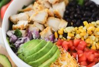 Fiesta Crispy Chicken Salad