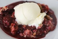 Rustic Blackberry Oat Bake