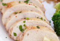 Ginger Lemon Glazed Baked Chicken