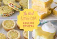 Zesty Lemon Treats