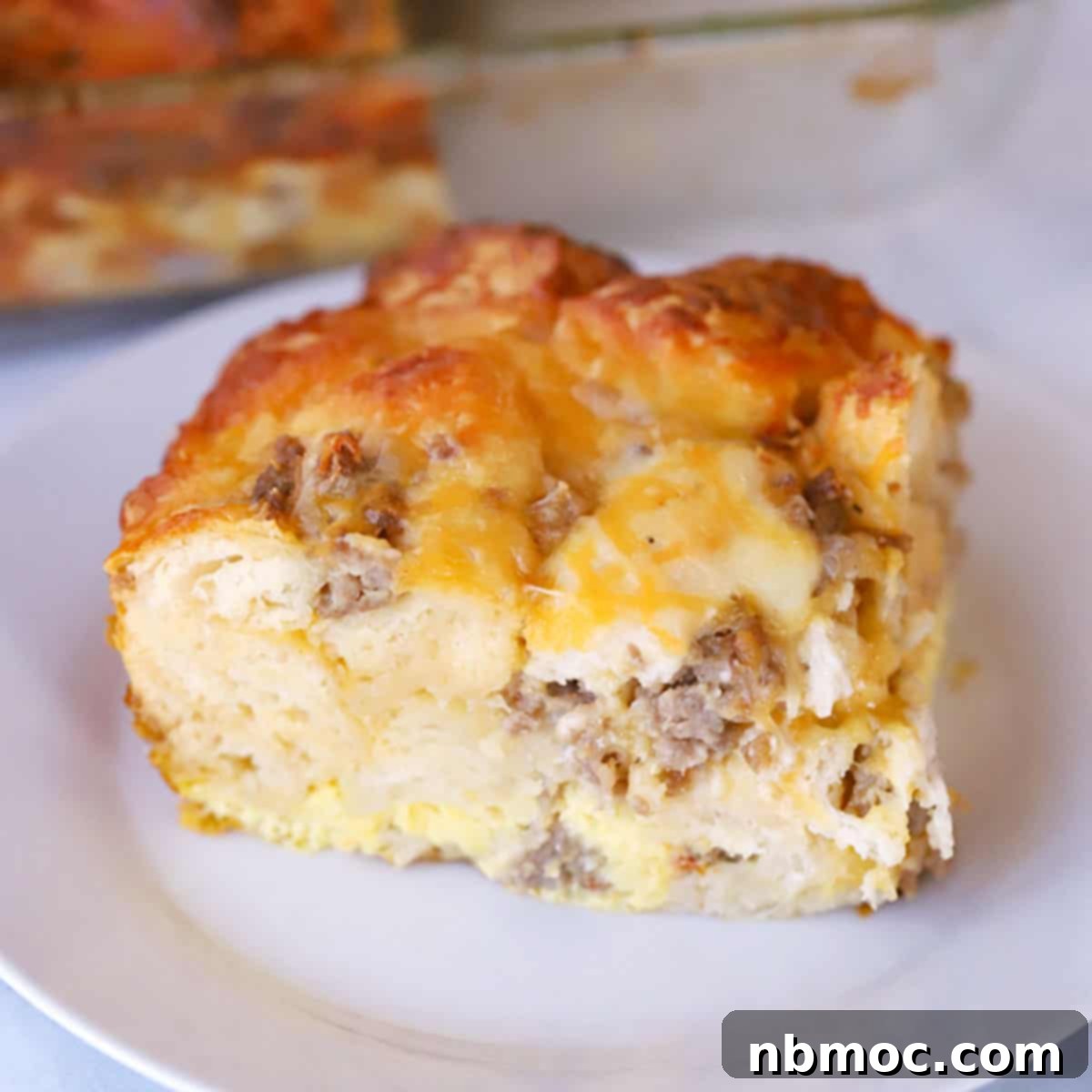 Effortless Sausage Egg Biscuit Brunch Bake 1 featured 5207