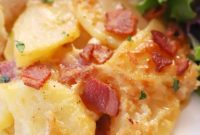 Smoky Bacon Potato Gratin