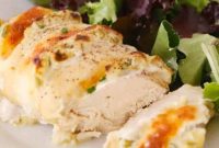 Accordion Style Green Chile Chicken