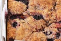 Mixed Berry Coffee Crumble