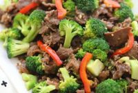 Sticky Teriyaki Beef and Vegetable Skillet
