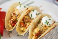 Southwestern Sunrise Tacos
