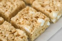 Salted Caramel Rice Krispie Treats