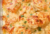 Golden Gruyere Potato Gratin