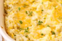 Creamy Green Chile Rice Bake