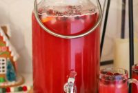Sparkling Cranberry Orange Punch