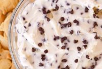 Heavenly Chocolate Chip Cheesecake Dip