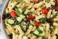 Santorini Sunset Pasta Salad