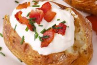 Crispy Fluffy Air Fryer Baked Potatoes